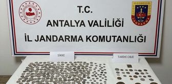 Antalya'da tarihi eser kaçakçılığı operasyonunda 2 kişi yakalandı