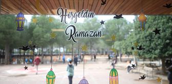 Antalya, Isparta ve Burdur'da süslenen okullarda ramazan heyecanı yaşatılıyor