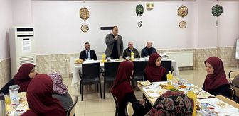 Araban Kaymakamı İşçimen, Kur'an kursu öğrencileriyle iftarda buluştu