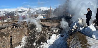 Ardahan'da tek katlı evde çıkan yangın itfaiye ekiplerince söndürüldü