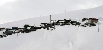 Ardahan ile Artvin arasındaki yaylalar karla beyaza büründü