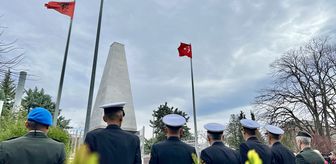 Arnavutluk'ta 18 Mart Şehitleri Anma Günü için tören düzenlendi