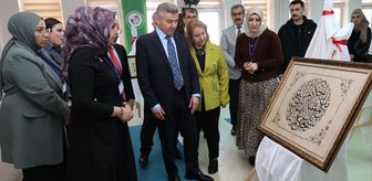 Artvin'de 'Sanatın Diliyle Değerlerimiz' sergisi açıldı