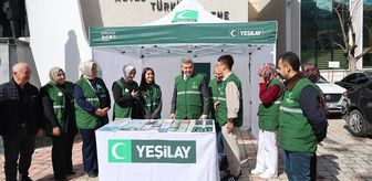 Artvin'de Yeşilay gönüllüleri vatandaşları bilgilendirdi