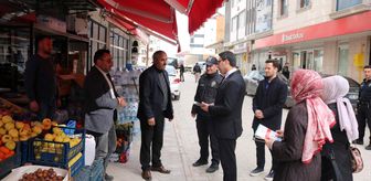 Asarcık Kaymakamı Korkmaz, tütün denetimine katıldı