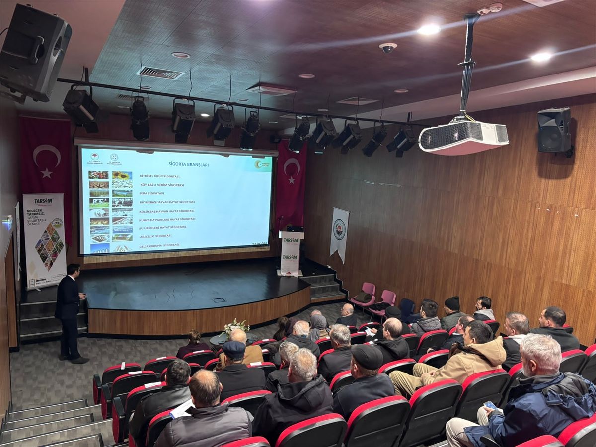 Asarcık'ta çiftçilere bilgilendirme yapıldı