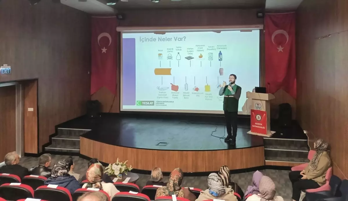 Asarcık'ta Yeşilay'dan ebeveynlere eğitim