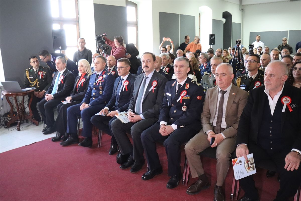 Atatürk, mezun olduğu Kuzey Makedonya'daki Manastır Askeri İdadisi'nde anıldı