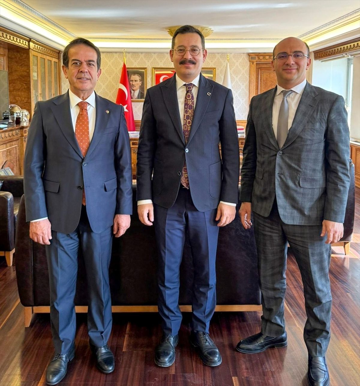ATB Başkanı Çandır Ankara'da YÖREX için temaslarda bulundu