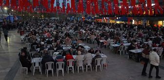 Aydın Büyükşehir Belediyesince 16 bin kişiye iftar verildi