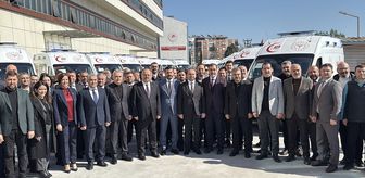 Aydın'da 112 Acil Sağlık filosuna 16 ambulans eklendi