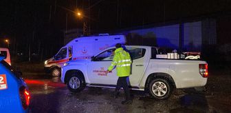 Aydın'da taşan çayın sularına kapılan sürücü kurtarıldı
