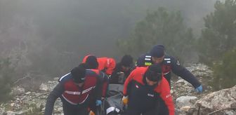 Aydın'da uçurumda ceset bulundu