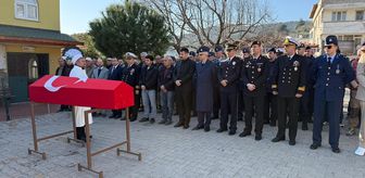 Ayvacık'ta Kıbrıs gazisi Çatkın son yolculuğuna uğurlandı