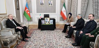 Azerbaycan Cumhurbaşkanı Aliyev, İran'ın Bakü Büyükelçiliğine taziye ziyaretinde bulundu