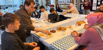 Bafra'da gönüllü geçler iftarda buluştu