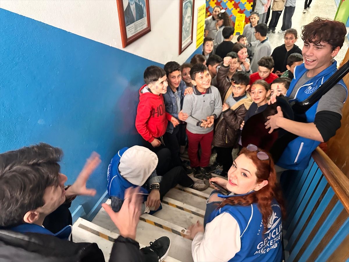 Bafra'da 'Merkezim Her Yerde' projesi kapsamında etkinlik düzenlendi