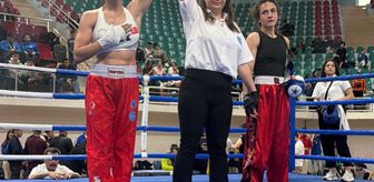 Bağcılar Belediyesi personeli Emine Arslan, Kick Boks'ta Türkiye şampiyonu oldu