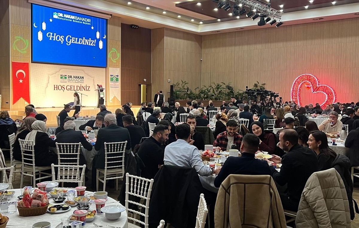 Bahçelievler Belediyesi'nden basın mensuplarına iftar