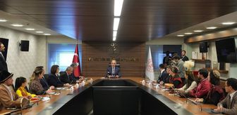 Bakan Ersoy, TÜRKSOY heyeti ile nevruzda bir araya geldi Açıklaması