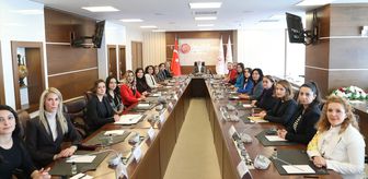 Bakan Göktaş, baroların kadın ve çocuk hakları komisyonu temsilcileriyle bir araya geldi