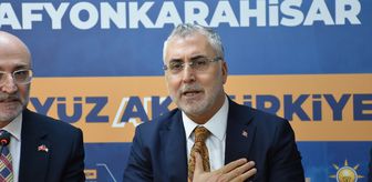 Bakan Işıkhan, AK Parti Afyonkarahisar İl Başkanlığı'nda konuştu Açıklaması