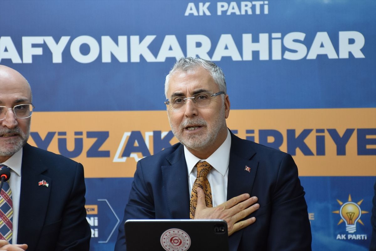 Bakan Işıkhan, AK Parti Afyonkarahisar İl Başkanlığı'nda konuştu Açıklaması