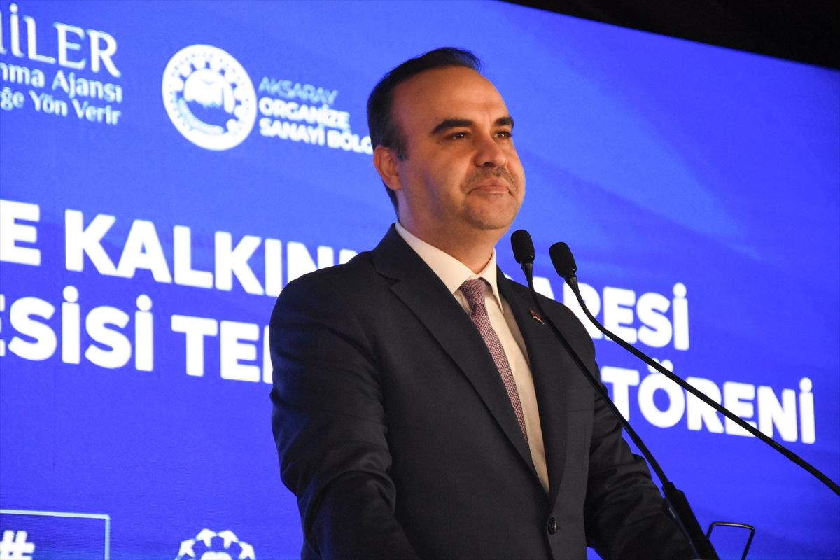 Bakan Kacır, Aksaray'da atık su arıtma tesisinin temel atma töreninde konuştu Açıklaması