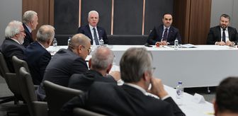 Bakan Kacır, İstanbul'daki organize sanayi bölgelerinin başkanlarıyla bir araya geldi Açıklaması