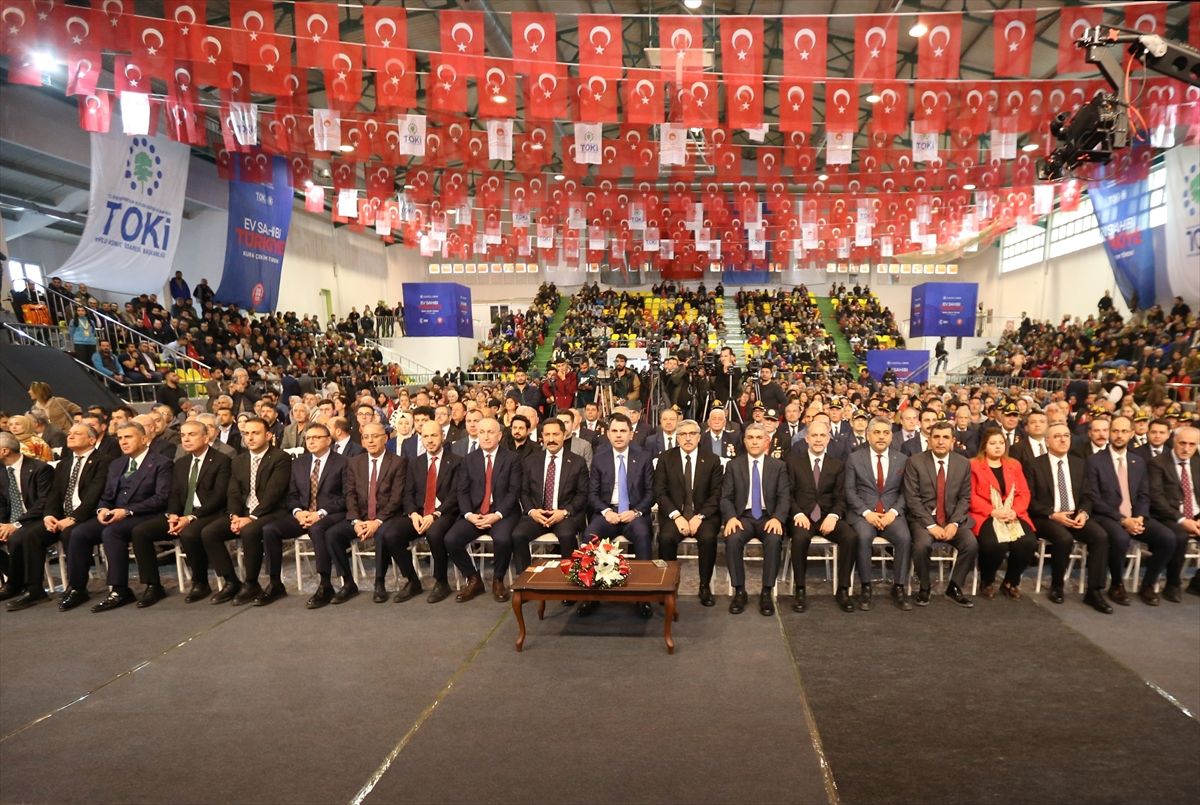 Bakan Kurum, Hatay'da 'Yüzyılın Konut Projesi' kura çekiminde konuştu Açıklaması