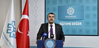 Bakan Tekin, Maarif Vakfı 16. Ülke Temsilcileri İstişare Toplantısı Kapanış Programı'nda konuştu Açıklaması