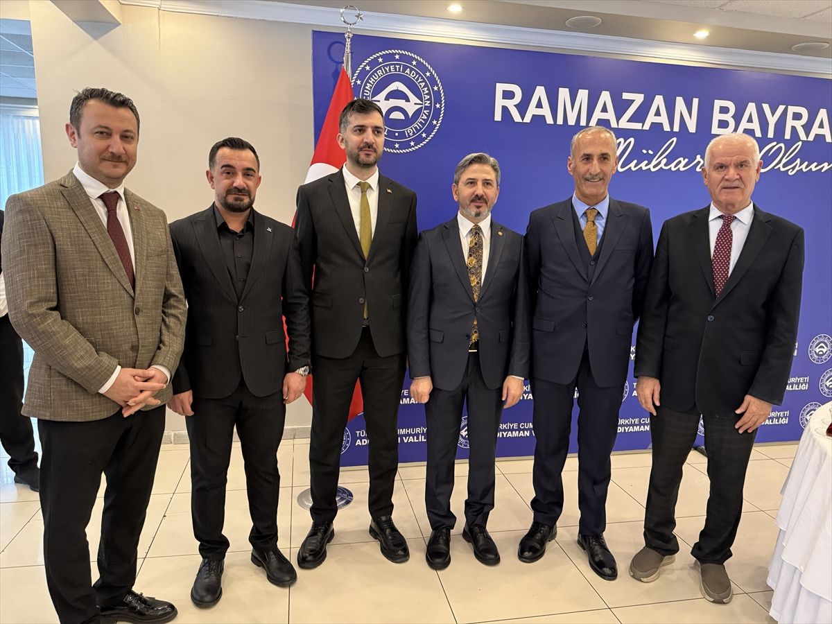 Bakan Yardımcısı Aydın, Adıyaman'daki bayramlaşma töreninde konuştu Açıklaması