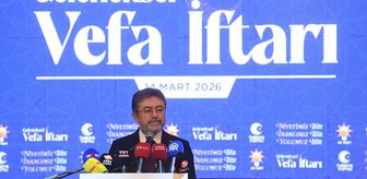 Bakan Yumaklı, Kahramanmaraş'ta 'Vefa İftarı'nda konuştu Açıklaması