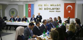 Bakü'deki Türk kurum ve kuruluşların temsilcileri iftarda bir araya geldi