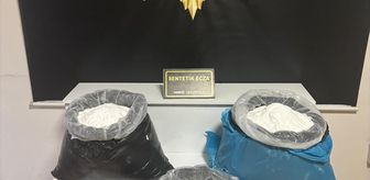 Balıkesir'de 72 kilogram uyuşturucu hammaddesi ele geçirildi