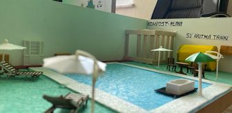 Balıkesir'de üniversite öğrencileri 'sıfır atık otel' modeli geliştirdi