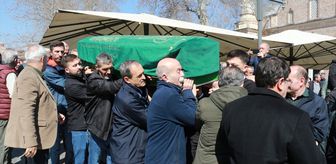 Balıkesir'in tanınmış esnafından Sinan Ergüven'in cenazesi toprağa verildi