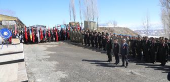 Başkale'de 18 Mart Şehitleri Anma Günü ve Çanakkale Deniz Zaferi dolayısıyla tören yapıldı
