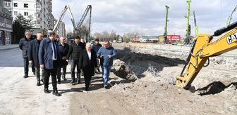 Başkan Büyükkılıç, DSİ-Yeni Sanayi Katlı Kavşak Projesi'ni inceledi