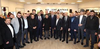 Başkan Büyükkılıç, Kafkas Derneği'nin yeni hizmet binasının açılışına katıldı