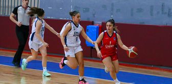 Basketbolda 18 Yaş Altı Kızlar Anadolu Şampiyonası Beyaz Grup karşılaşmaları, Uşak'ta yapıldı