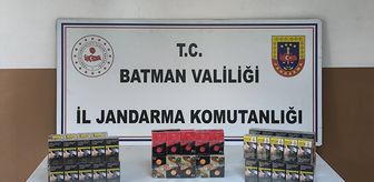 Batman'da kaçakçılık operasyonunda 8 kişi hakkında adli işlem yapıldı