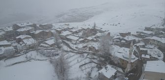 Bayburt ve Gümüşhane'de kar etkili oldu