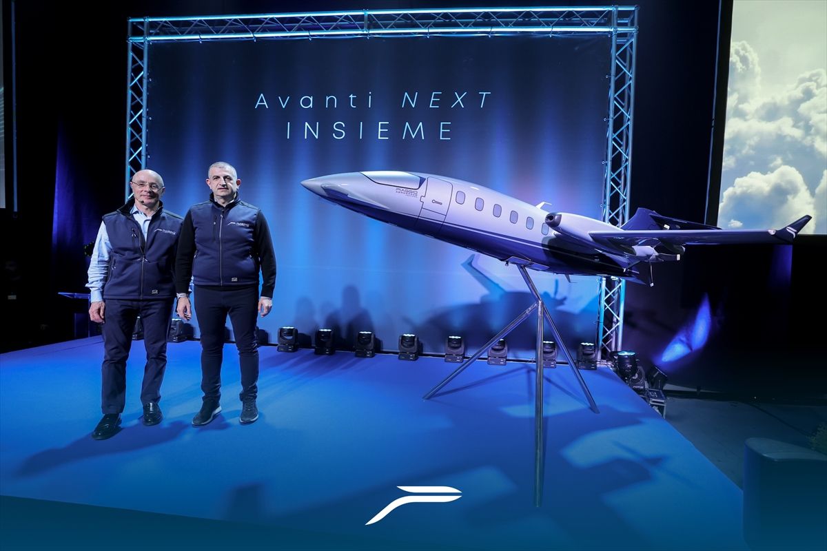 Baykar'ın satın aldığı Piaggio Aerospace'in yeni uçak modeli ortaya çıktı