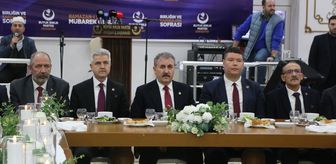 BBP Genel Başkanı Destici, Eskişehir'de iftar programında konuştu Açıklaması