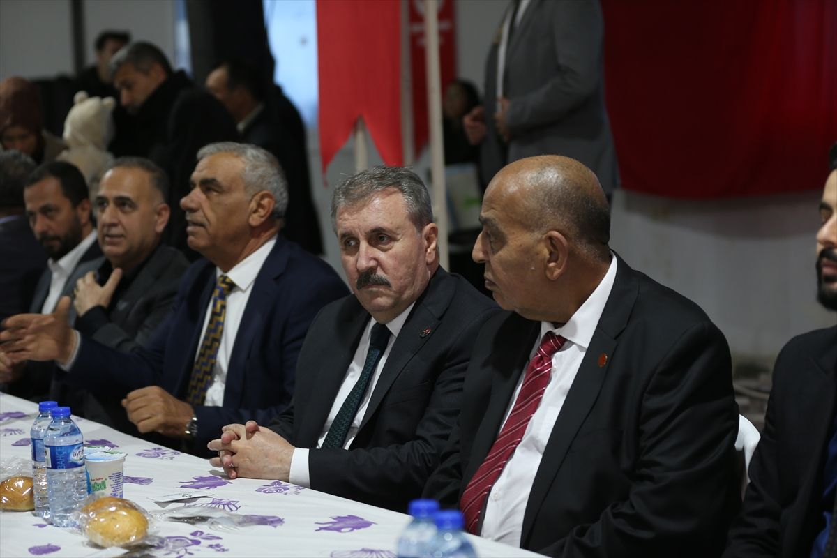 BBP Genel Başkanı Destici, Hatay'da iftar programında konuştu Açıklaması