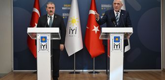 BBP Genel Başkanı Destici, İYİ Parti Genel Başkanı Dervişoğlu'nu ziyaret etti