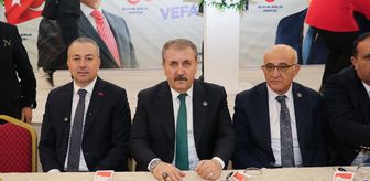 BBP Genel Başkanı Destici, Sivas'ta iftar programında konuştu Açıklaması