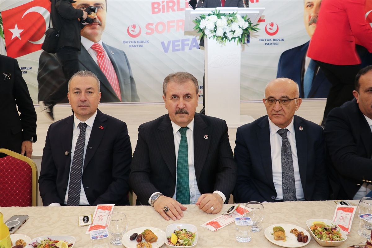 BBP Genel Başkanı Destici, Sivas'ta iftar programında konuştu Açıklaması