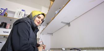 Beyaz eşya tamircisi 'Aslı usta' 5 yıldır arızalara çözüm üretiyor